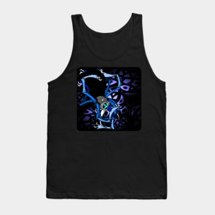 Spithulhu of Madness Blue Tank Top